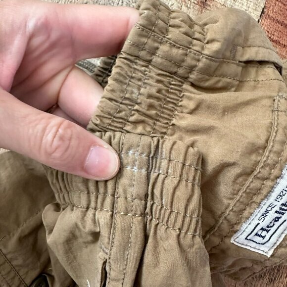 Healthtex Toddler Boys Nylon Cargo Pants Size 2T Tan Elastic Waist - Picture 6 of 6